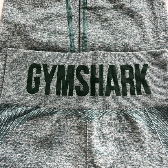 GYMSHARK flex high waisted leggings - dark green marl - Picture 6 of 6